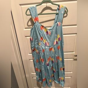 ModCloth X Collectif cat dress in great condition. It does come with the belt.